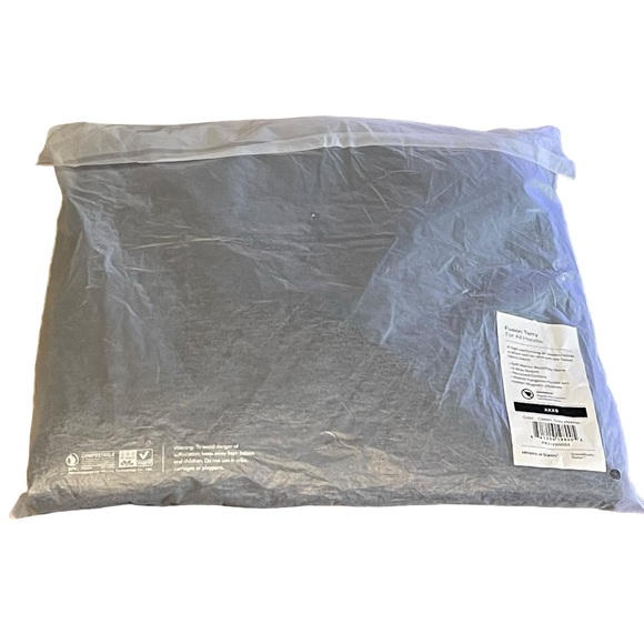 Ministry Of Supply Unisex XXXS Fusion Terry For All Hoodie Gray 4 Way Stretch - Picture 9 of 12